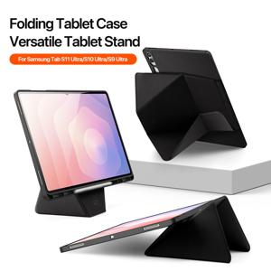 삼성 갤럭시 탭 S11 울트라 S10Lite S9Plus 태블릿용 DUX DUCIS 케이스, S 펜 홀더 포함, 자동 깨우기/수면 기능, 다각도 지원 케이스