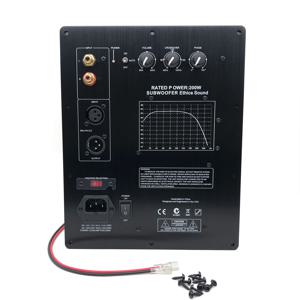 2025NEW HIFI 헤비 듀티 디지털 액티브 서브우퍼 증폭기 보드 모노 200W 순수 베이스 앰프 보드 홈 시어터 오디오 110/220V