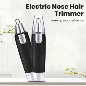 3-in-1 충전식 얼굴 털 트리머 - 남녀 공용 무통증 전기 코털, 귀털 및 눈썹 면도기, 휴대용 그루밍 키트