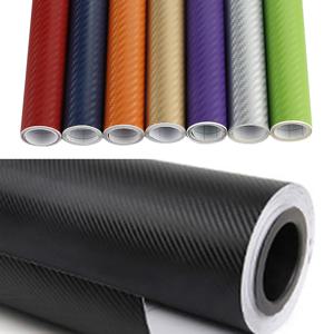 50cm 폭 3D 카본 파이버 비닐 필름 3M 자동차 스티커 방수 DIY 자동차 차량 오토바이 자동차 스타일링 랩 롤 액세서리