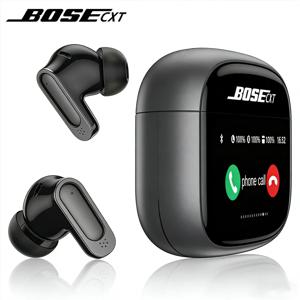 BOSECXT 울트라 V11 스마트 터치 다기능 대형 화면 TWS 무선 ANC 노이즈 캔슬링 이어버드 강력한 베이스 이어버드