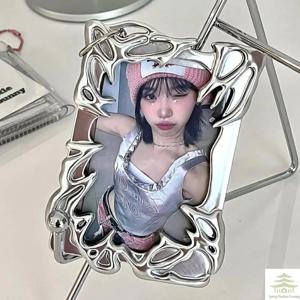 전기도금 포토카드 홀더 - 개인 맞춤형 K팝 스타 카드 보호 커버