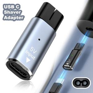 필립스 원블레이드 QP2724 QP2834 QP4530 QP1924 QP1324 면도기와 호환되는 5V 타입-C 면도기 어댑터 충전기 컨버터