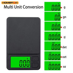 디지털 포켓 저울 무게 그램 저울 정확도 500g/0.01g 미니 보석 저울