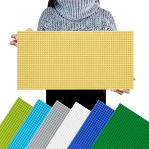 32x64 도트 빌딩 블록 벽 패널, 브랜드와 호환되는 DIY 크리 에이 티브 벽돌 베이스 플레이트, 어린이 방 장식을위한 선물
