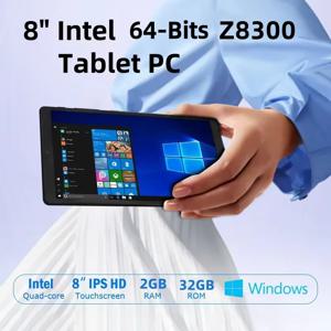 인텔 X5-Z8300 8인치 윈도우 10 태블릿 PC 2GB/4GB/8GB 램 32GB/64GB/128GB 롬 64비트 쿼드 코어 듀얼 카메라 1280*800 IPS HD-MI 포트