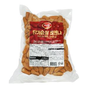 하림 닭가슴살 비엔나 1kg