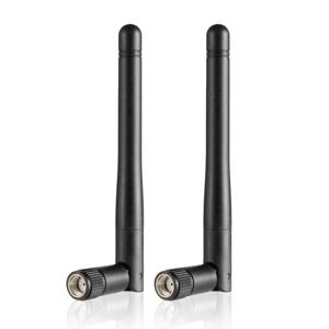 듀얼 밴드 WiFi 안테나 2.4GHz 5GHz 5.8GHz 3dBi RP-SMA 남성 라우터 무선 네트워크 카드 USB 어댑터 IP 카메라 비디오 모니터