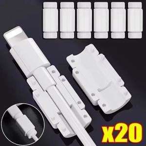 아이폰 IOS/타입 C/마이크로 USB/안드로이드 케이블 와인더용 범용 충전기 케이블 보호기 파손 방지 와이어 보호 슬리브