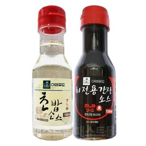 이엔 초밥소스 150ml + 회전용간장 150ml 세트