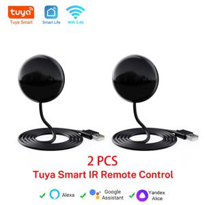 투야 스마트 WiFi IR 리모컨, 스마트 홈 제어용 범용 리모컨 (TV, 에어컨용), Alexa, Google Home, Yandex Alice와 호환