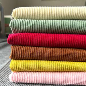 50x150cm 따뜻한 코듀로이 원단 8줄 리브 DIY 겨울 옷 후드 패딩 바지 모자 침대 매트리스 커버 핸드백 용품