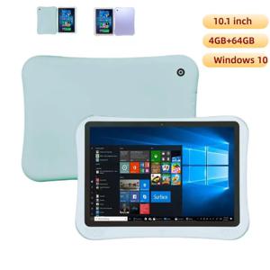 64비트 10.1인치 Windows 10 태블릿 PC 4GB DDR RAM 64GB ROM Intel Atom x5-Z8350 CPU 쿼드 코어 듀얼 카메라 8000mAh