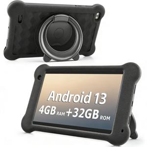 파이탄리 Q99 7인치 안드로이드 13 태블릿 쿼드 코어 4GB 램 32GB 롬 와이파이 블루투스 HD IPS 터치 스크린 태블릿 GMS 구글 플레이