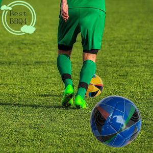 (BBQ4) 청소년 성인용 사이즈 2 축구공 내마모성 축구공 야외 스포츠 게임 훈련 연습용 공 생일 선물