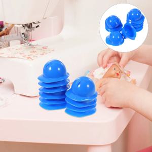 20Pcs 소형 건설 안전 모자 다용도 케이크 토퍼 병 뚜껑 애완 동물 새 모자 미니 플라스틱 안전 모자