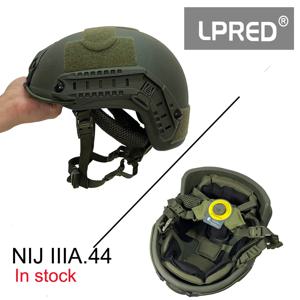 LPRED 고속 HDPE NIJ IIIA 하이컷 방탄 헬멧, 2 세대 고급 라이닝, UHMW-PE 방탄 헬멧, 3A