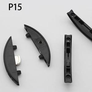 50쌍 목공용 라미노 투명 커넥터 재사용 가능 액세서리 P15 P14 합판 2 in 1 패스너 (라미노 슬로팅 머신용)