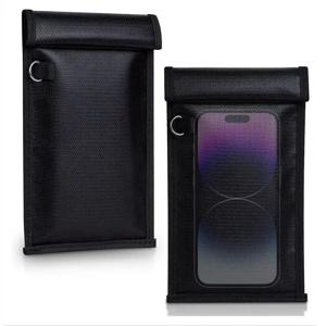 방수 도난 방지 S/M/L/XL 자동차 키 휴대 전화 신호 차폐 가방 RFID 신호 차폐 차단기 안전 보관 주머니 케이스