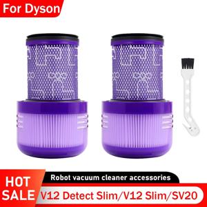 다이슨 V12 디텍트 슬림 필터, 다이슨 V12 슬림/SV20 HEPA 필터 교체 키트, 무선 진공 청소기 부품 액세서리