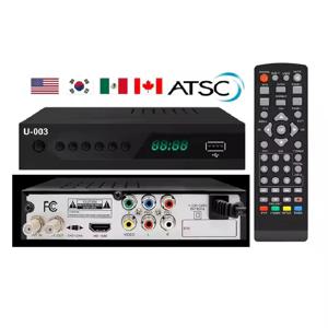 UBISHENG ATSC 디지털 TV 무료 디지털 채널 변환기 박스 디지털 지상파 셋톱박스 HD 출력 HDTV TV 튜너