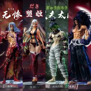 애니메이션 귀멸의 칼날 피규어 카마도 탄지로 네즈코 액션 피규어 PVC 모델 장난감 젠이츠 피규어 이노스케 귀멸의 칼날 피규어 선물