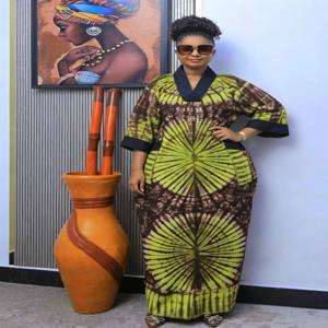 여성을위한 아프리카 드레스 여름 우아한 Dashiki Abaya 맥시 드레스 아프리카 의류 앙카라 드레스 2026 봄 가을 의상