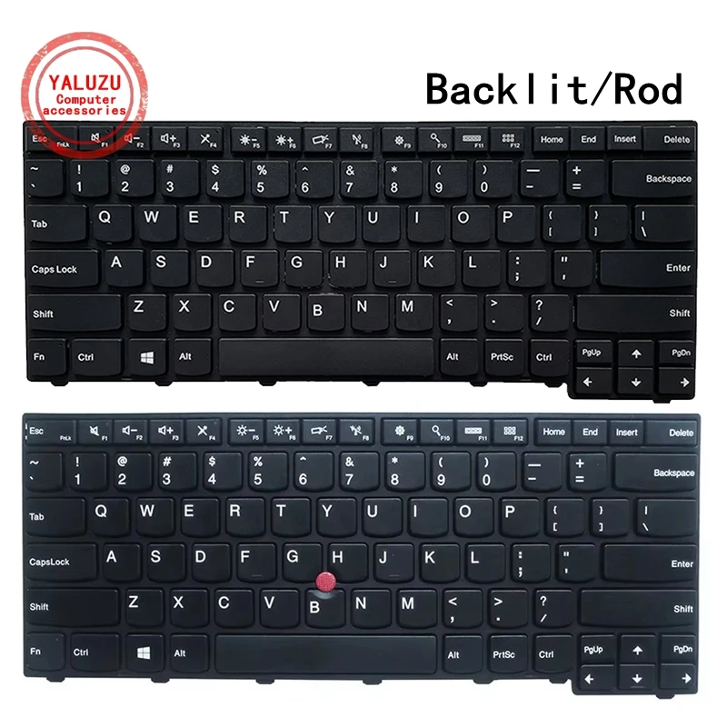 레노버 IBM 씽크패드용 노트북 키보드, 미국 영어, E431, E440, L440, L450, L460, L470, T431S, T440, T440P, T440S, T450, T450S, T460, 신제품