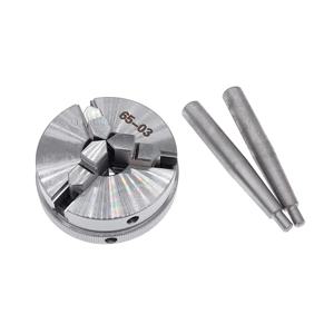 세 개의 턱 수동 선반 척 65mm M14 스레드 공작 기계 CNC 액세서리 셀프 센터링