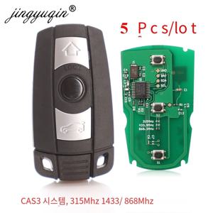 Jingyuqin 5 개/몫 원격 키 BMW CAS3 시스템 315MHz / 868Mhz FSK X5 X6 Z4 1/3/5/7 시리즈 차량 스마트 키 제어