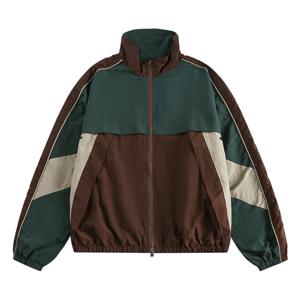빈티지 패치 워크 자켓 윈드 브레이커 남성 하라주쿠 캐주얼 아웃 도어 자켓 남성 의류 streetwear 힙합 봄 새 자켓