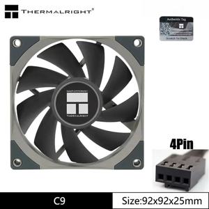 Thermalright TL-C9 92mm 섀시 팬 2000 속도 4핀 PWM S-FDB V2 베어링 고성능 팬