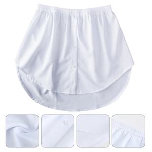 1Pcs 가짜 헴 스커트 장식 부드럽고 피부 친화적인 관리가 쉬운 다용도 세련된 스위트 룩 캐주얼 의상 강화제 데일리웨어