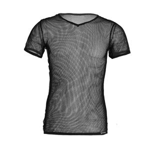 남성 메쉬 사이클링 베이스 레이어 셔츠 퀵 드라이 쿨 사이클링 조끼 블랙 See Through Clubwear 티셔츠 Fishnet Jersey Sportswear
