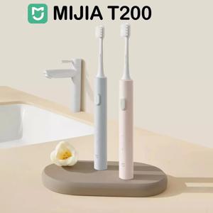 오리지널 미지아 소닉 전동 칫솔 T200 타입-C 충전 IPX7 방수 항균 칫솔모 샤오미 칫솔
