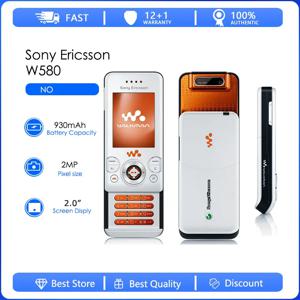 소니 에릭슨 W580 리퍼브 상품-오리지널 2.0인치 2 MP 휴대폰 핸드폰 무료 배송 고품질