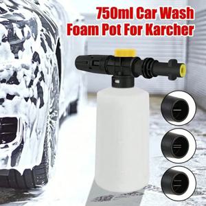750ML 스노우 폼 랜스, 카처 K2 K3 K4 K5 K6 K7 차량용 고압 세척기용 조절식 폼 캐논 스프레이 노즐