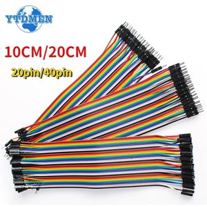 1 세트 Dupont 라인 120pcs Arduino Brearboard DIY 프로젝트 용 10cm/20CM/30CM M-M + M-F + F-F 점퍼 와이어 Dupont 케이블