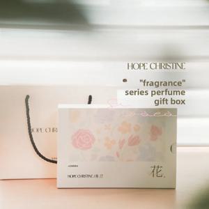 HOPE CHRISTINE 오리지널 브랜드 미니 향수 5ml 선물 세트 코튼 체리 블라썸 로터스 오스만투스 오래 지속되는 가벼운 여성 향수