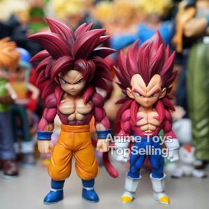 애니메이션 드래곤볼 다이마 피규어 슈퍼 사이어인 4 손오공 베지터 액션 피규어 PVC 수집용 스태츄 모델 장난감 선물 15.5-16.5cm