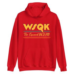 WSQK 더 스쿼크 94.5 FM 후디스 빔 미 업 플레이스 석사 그래픽 프린트 스웨트셔츠 긴팔 남성 후드 풀오버 남성 의류