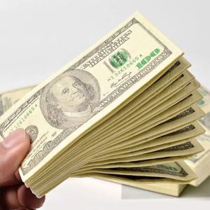 【AD】1팩 재미있는 달러 패턴 티슈 페이퍼 일회용 타월 순수 목재 휴대용 머니 냅킨 손수건 파티 식기류