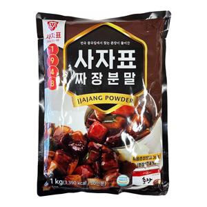 중찬명가 사자표 짜장분말 1kg