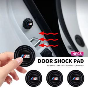 4/8/12개 방음 실리콘 패드 자동차 스타일링 도어 충돌 방지 패드 BMW M E46 E90 E60 F30 F10 E39 E36 F20 G30 G20 E87/자동차 타이어 밸브용
