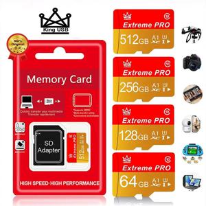 신뢰할 수 있는 메모리 카드 16GB / 32GB / 64GB / 256GB 및 마이크로 SD 카드 SD 카드 TF 카드 빠른 읽기 쓰기 속도 클래스 10 보안 카메라용