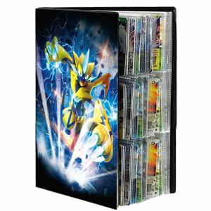 9포켓 카드 앨범 폴더 애니메이션 커버 컬렉션 홀더 바인더 포켓몬 유희왕 TCG 게임 스포츠 축구 540 카드 수납 가능