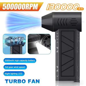 새로운 터보 제트 블로워 130000RPM 강력 에어 블로워 브러시리스 모터 터보 팬 제트 팬 청소용 에어 더스터 블로워 에어 푸아상트 투