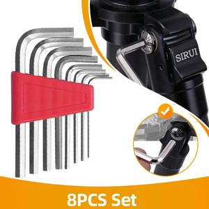 5/8/11 Pcs 알렌 렌치 미터법 렌치 인치 렌치 L 렌치 크기 알렌 키 짧은 팔 도구 세트 주머니에 휴대하기 쉬운