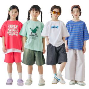 더워지는 여름을 위한 코디룩 단독 SALE 티셔츠/반팔티/숏팬츠/7부팬츠/상하복/우비/물놀이템 외