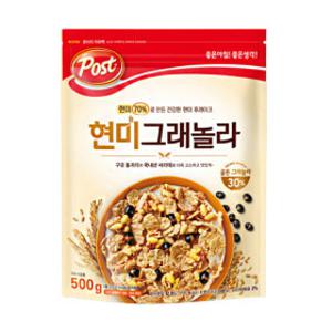 DD 포스트 현미그래놀라 500g 지퍼 시리얼